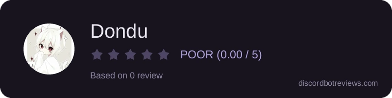 Rating banner for Dondu