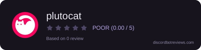 Rating widget preview for plutocat