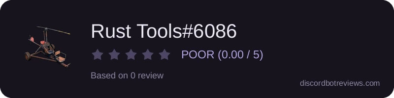 Rating widget preview for Rust Tools#6086