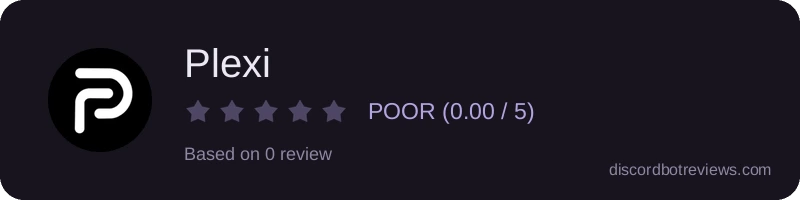 Rating banner for Plexi