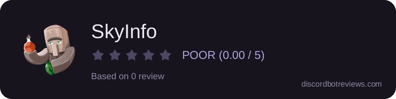 Rating banner for SkyInfo
