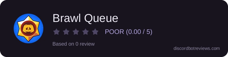 Rating widget preview for Brawl Queue
