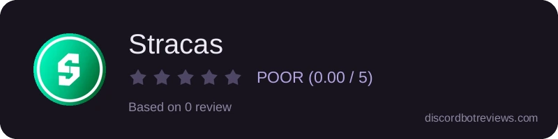 Rating widget preview for Stracas