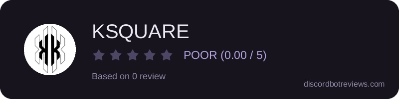Rating widget preview for KSQUARE