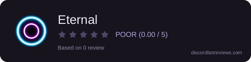 Rating widget preview for Eternal