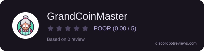 Rating widget preview for GrandCoinMaster