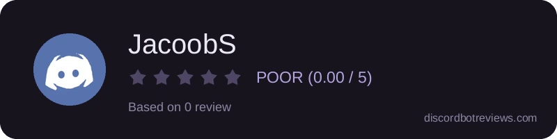 Rating widget preview for JacoobS