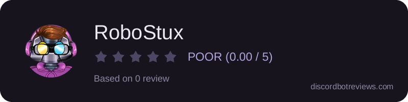 Rating widget preview for RoboStux