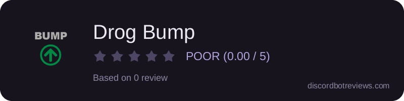 Rating banner for Drog Bump