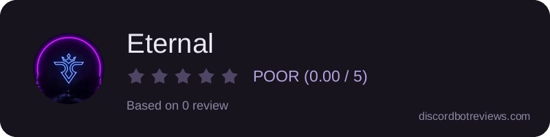 Rating widget preview for Eternal