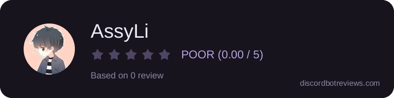Rating widget preview for AssyLi