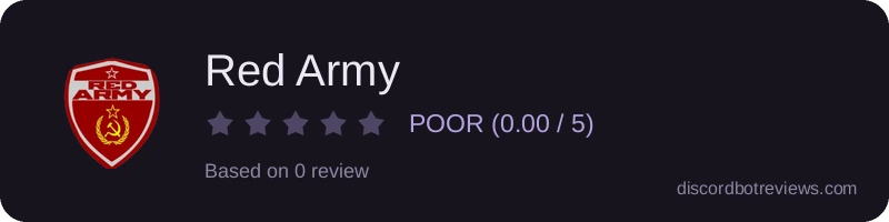 Rating widget preview for Red Army