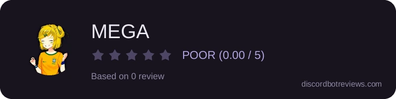 Rating widget preview for MEGA