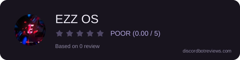 Rating widget preview for EZZ OS