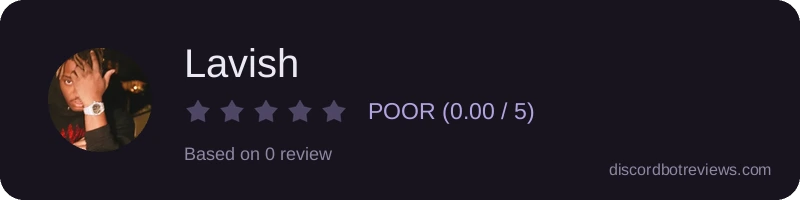 Rating widget preview for Lavish
