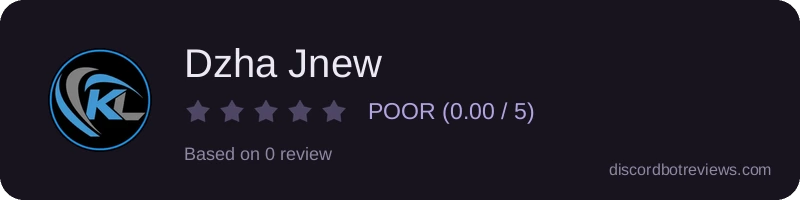 Rating widget preview for Dzha Jnew