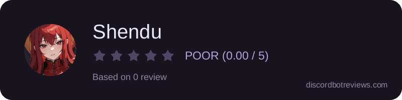 Rating widget preview for Shendu