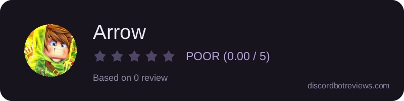 Rating widget preview for Arrow