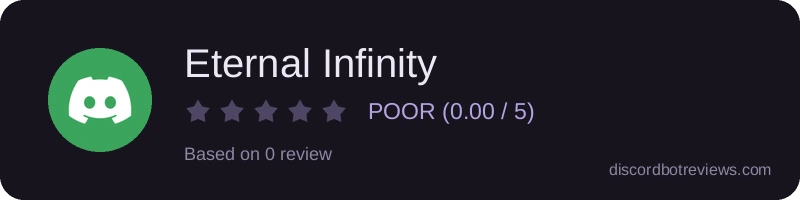 Rating widget preview for Eternal Infinity
