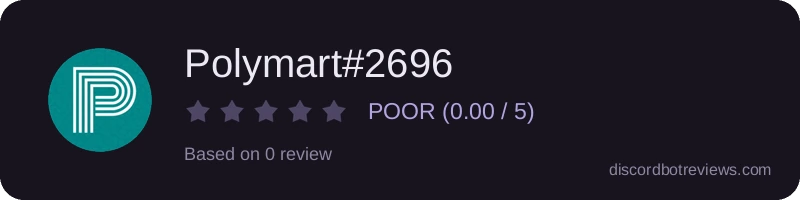 Rating widget preview for Polymart#2696