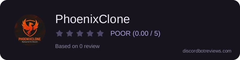 Rating banner for PhoenixClone