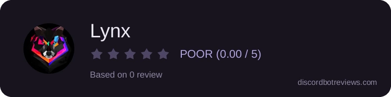 Rating widget preview for Lynx