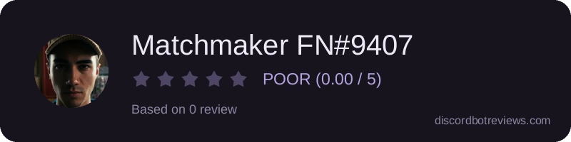 Rating widget preview for Matchmaker FN#9407