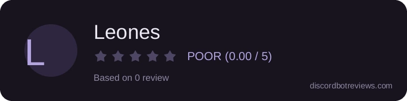 Rating banner for Leones