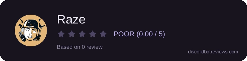 Rating banner for Raze