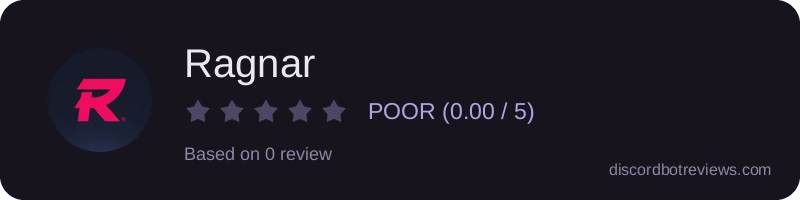 Rating widget preview for Ragnar 