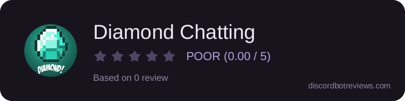 Rating widget preview for Diamond Chatting