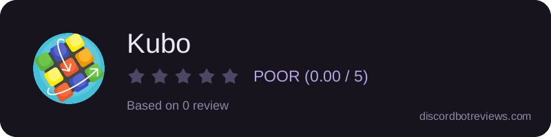 Rating widget preview for Kubo
