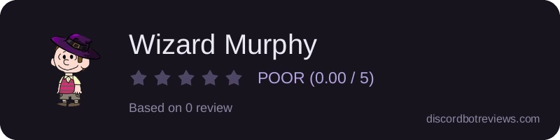 Rating widget preview for Wizard Murphy