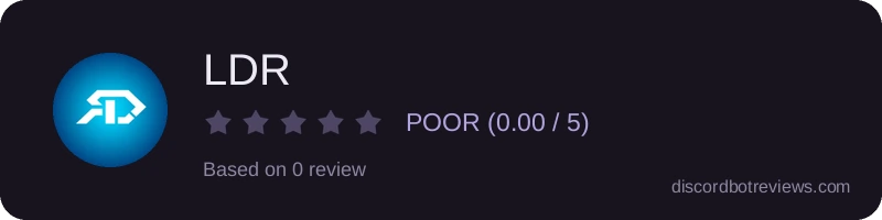 Rating widget preview for LDR