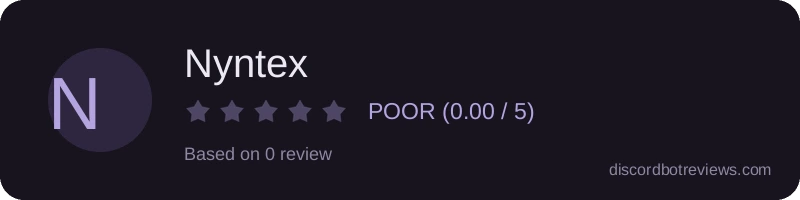 Rating banner for Nyntex
