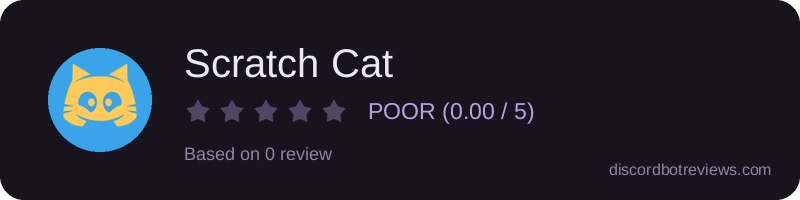 Rating banner for Scratch Cat 