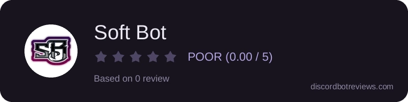 Rating widget preview for Soft Bot