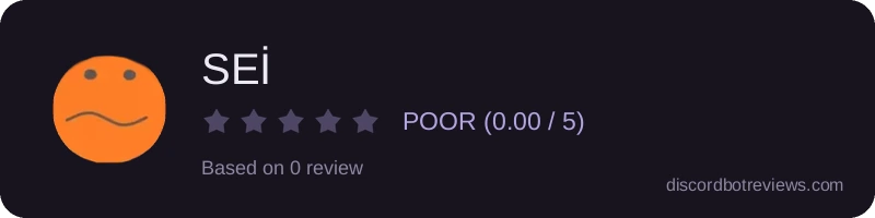 Rating widget preview for SEİ