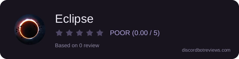 Rating widget preview for Eclipse