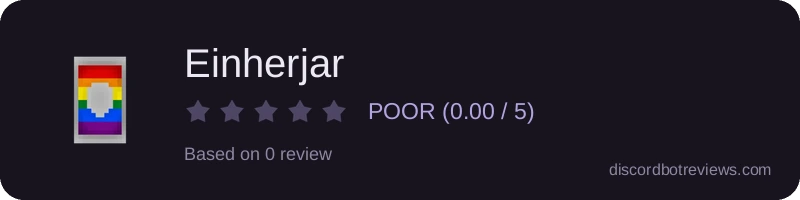 Rating widget preview for Einherjar