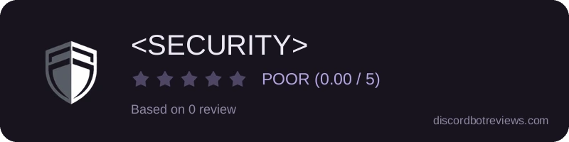 Rating widget preview for <SECURITY>