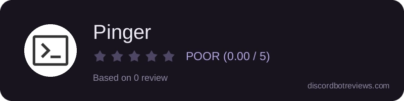 Rating banner for Pinger