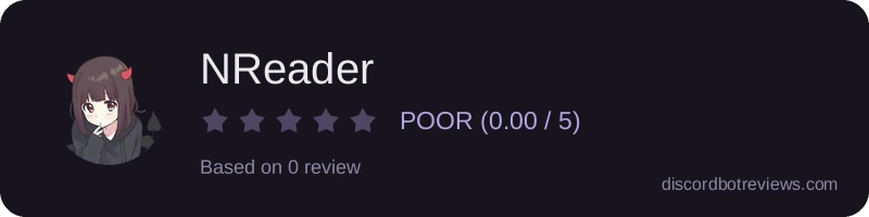 Rating banner for NReader