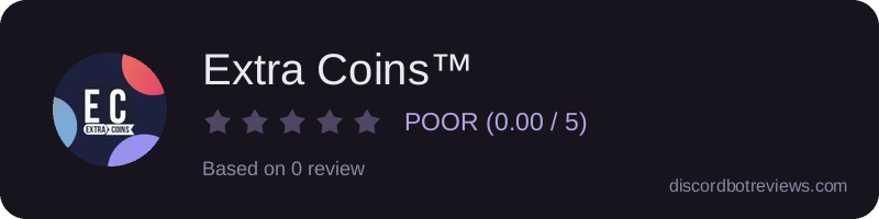 Rating widget preview for Extra Coins™