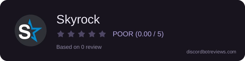 Rating widget preview for Skyrock