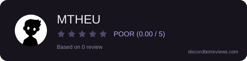 Rating widget preview for MTHEU