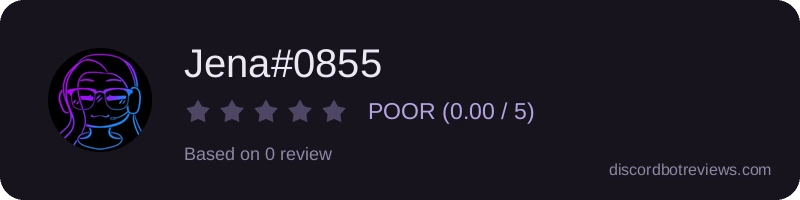 Rating widget preview for Jena#0855