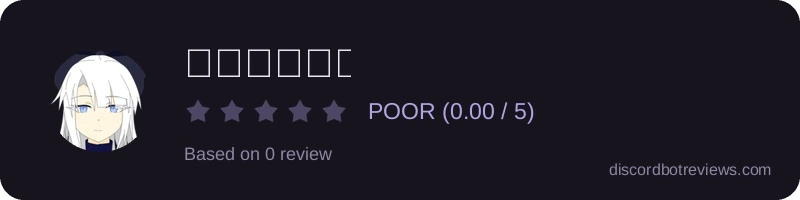 Rating widget preview for Ａｌｙａｎａ