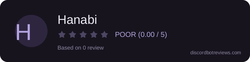 Rating banner for Hanabi