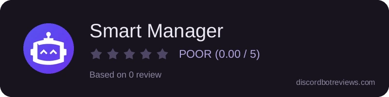 Rating widget preview for Smart Manager
